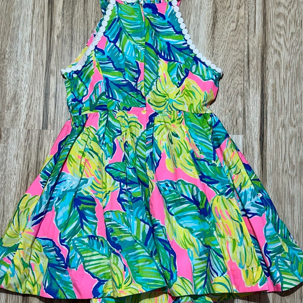 Lilly Pulitzer little kinley dress pink sunset NWT - Picture 3 of 3